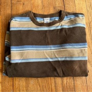 vintage old navy striped sweater 🤎